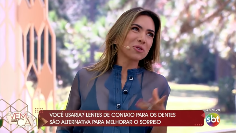 Patricia Abravanel desabafa sobre procedimento estético que se arrependeu: “Não acostumei”