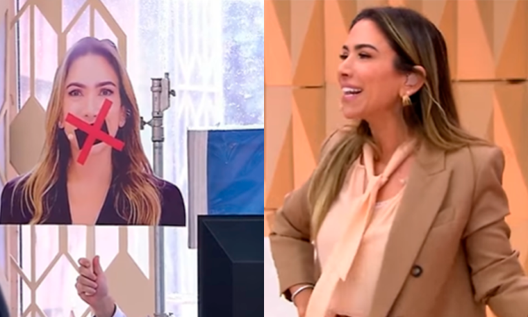 Patricia Abravanel é ‘censurada’ por diretor do Vem Pra Cá e reage: “Tá mandando calar a boca?”