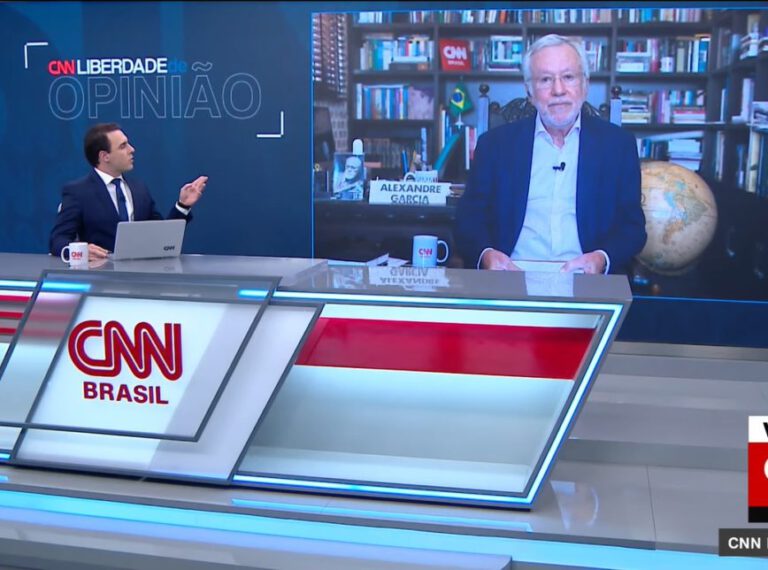 Alexandre Garcia é colocado na parede ao vivo, fica mudo e se irrita: “Não sei se volto”