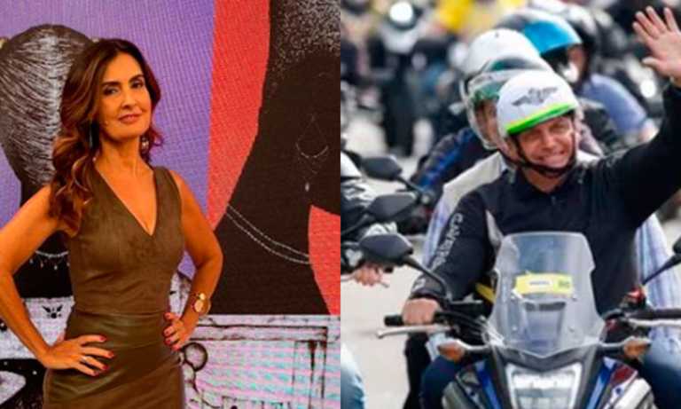 Fátima Bernardes desaprova carreata de Bolsonaro: “Falta de humanidade”