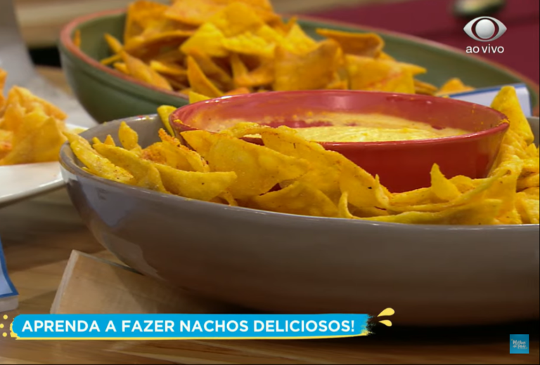 Receita de Nachos do Melhor da Tarde, dia 25/05/2021