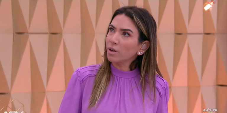 Patricia Abravanel comete gafe sobre SBT e é advertida ao vivo: “Não sei o que é”