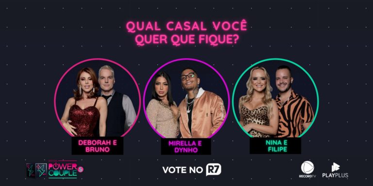 Power Couple Brasil 5: Parcial enquete UOL mostra quem sai na segunda DR