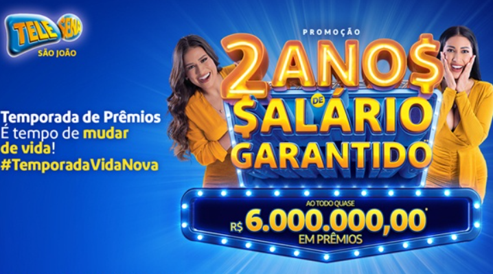 Quarto Sorteio da Tele Sena de São João 11/07/2021: Confira os números