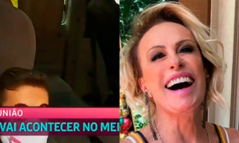 Ana Maria Braga tem ataque de riso com queda ao vivo de repórter; assista