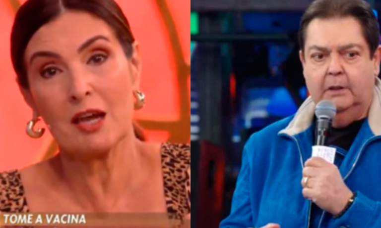Fátima Bernardes quebra protocolo ao vivo na Globo e envia recado para Faustão