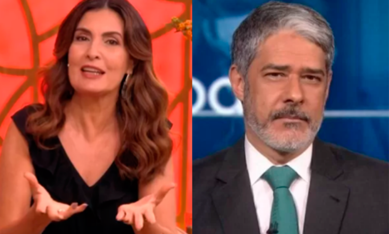 Fátima Bernardes revela que ‘roubou’ William Bonner quando saiu do Jornal Nacional