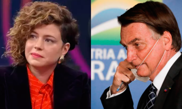 Leandra Leal detona Bolsonaro na Globo e questiona: “Como deixamos ser eleito?”