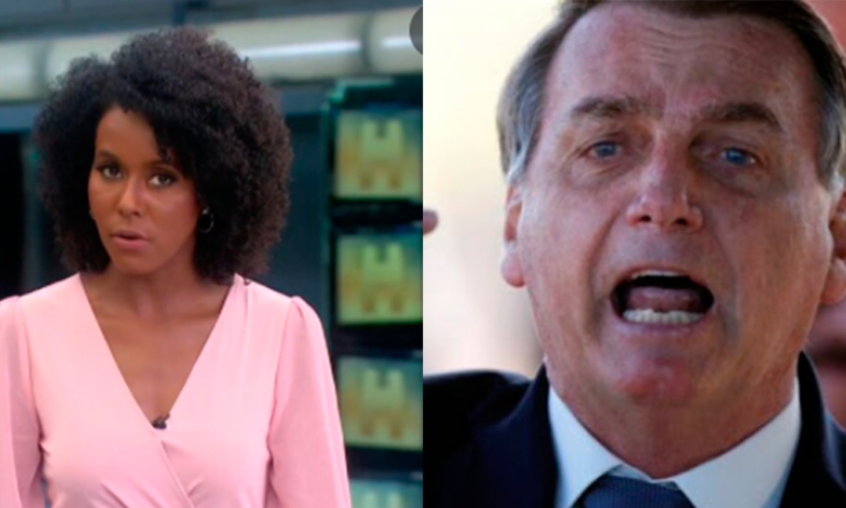 Maju Coutinho se revolta com ataque de Bolsonaro contra repórter e dispara: “Descontrolado”