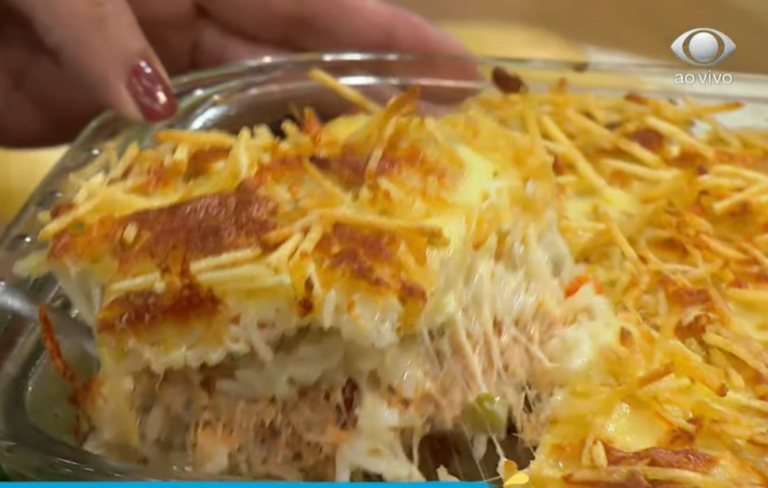 Receita de Arroz de Forno do Melhor da Tarde, dia 04/06/2021
