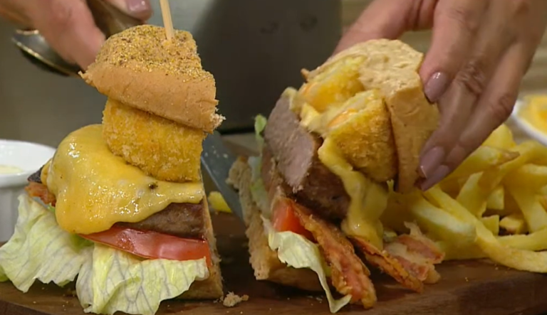 Receita de Hambúrguer da Cátia Fonseca no Melhor da Tarde, dia 09/06/2021