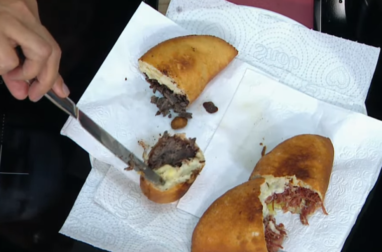Receita de Pizza Frita do Melhor da Tarde, dia 15/06/2021