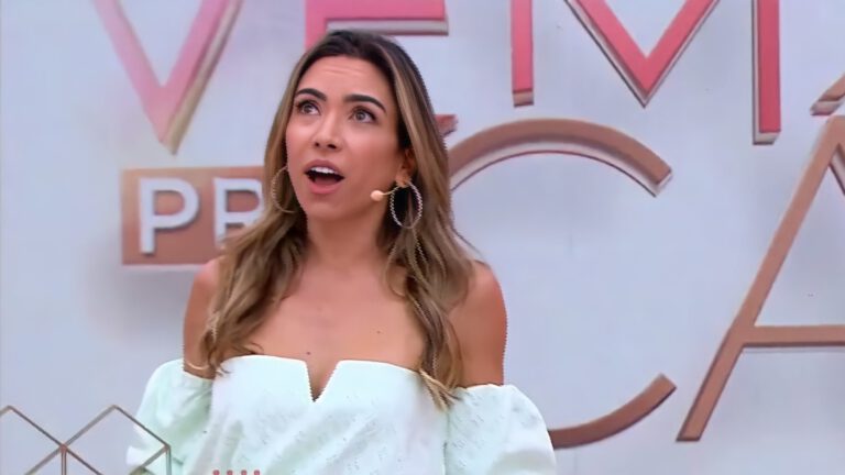 Sensitiva enxerga vulto atrás de Patricia Abravanel, se assusta e dá recado: “Arrepiei toda”