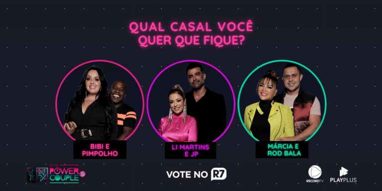 Power Couple Brasil 5: Parcial enquete UOL votação terceira DR