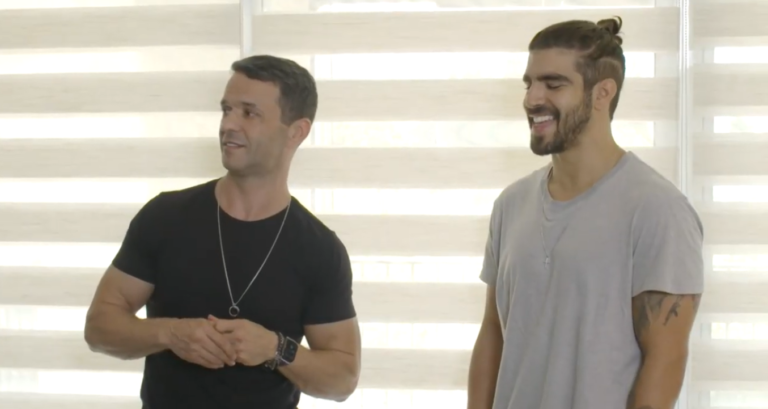 Te Devo Essa! Brasil 26/06/2021: Caio Castro presenteia sócio e amigo Sandro
