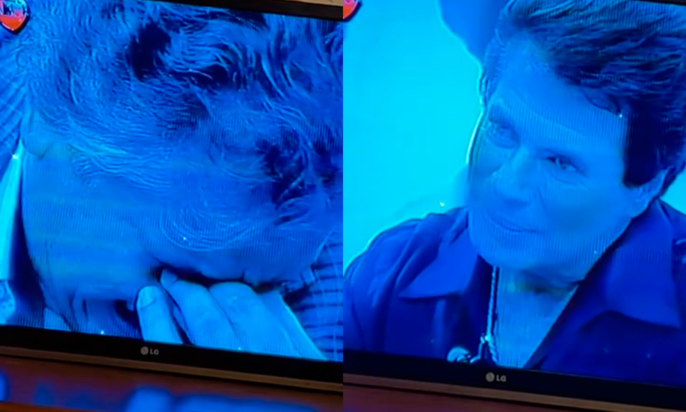 Carlos Alberto de Nóbrega cai no choro com homenagem de Silvio Santos