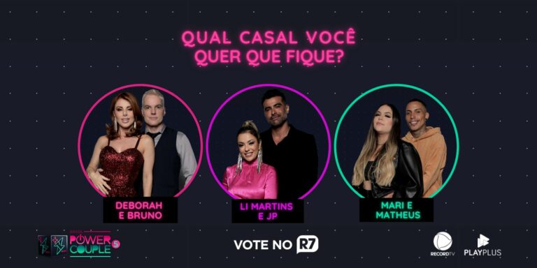 Power Couple Brasil 5: Parcial enquete UOL votação décima segunda DR
