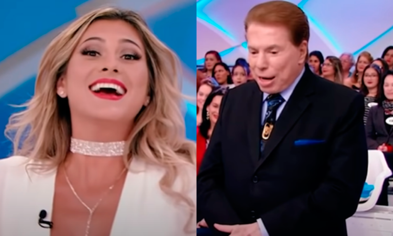 Silvio Santos grava Jogo dos Pontinhos sem Lívia Andrade e Carlinhos Aguiar