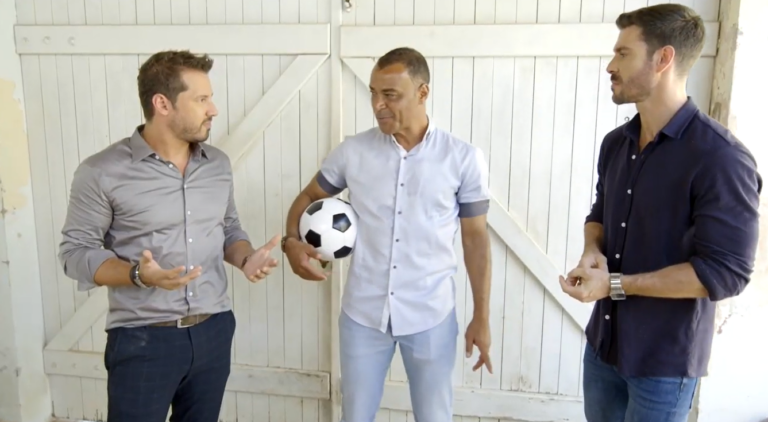 Te Devo Essa! Brasil 03/07/2021: Cafu presenteia amigo e padrinho Dirceu