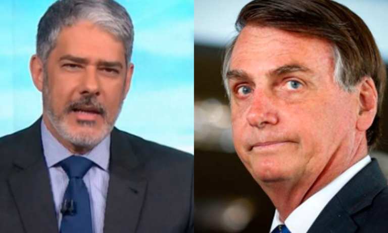 William Bonner rebate Bolsonaro ao vivo na Globo denuncia fake news: “Declaração inverídica”