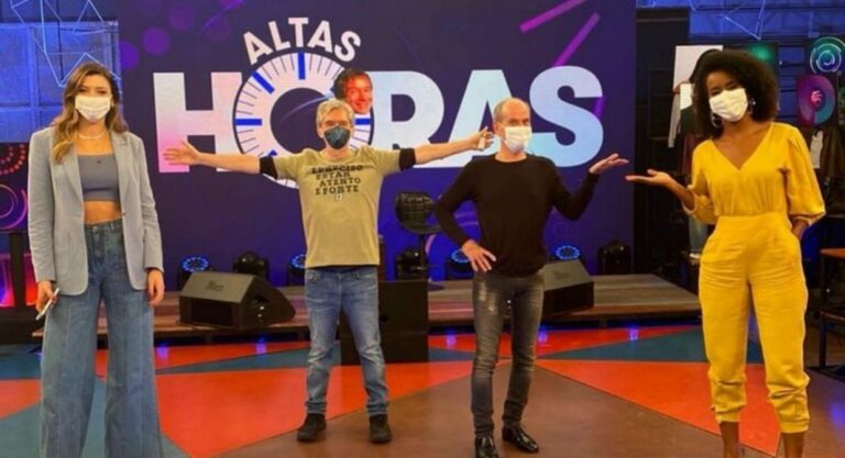 Altas Horas 21/08/2021: Ney Matogrosso, Maju Coutinho, Rosamaria, Bruno Fratus e mais