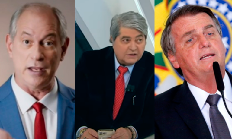 Datena revela se será vice de Ciro Gomes e detona Bolsonaro na Band