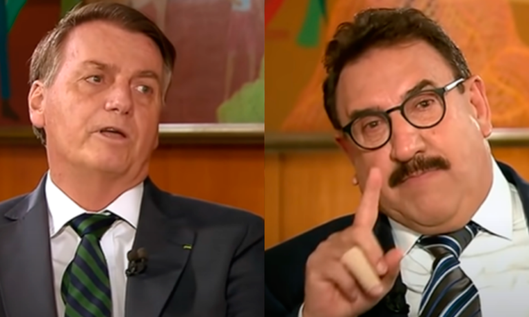 Entrevista com Bolsonaro registra baixa audiência para Ratinho no SBT