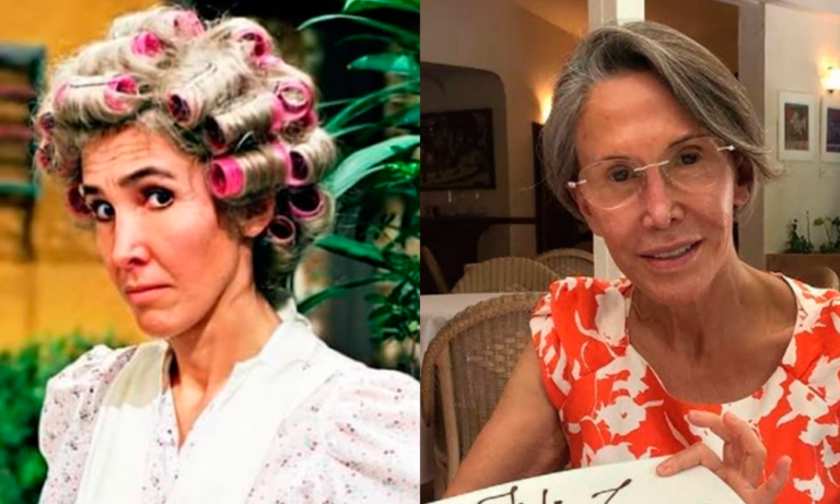 Florinda Meza, a dona Florinda do Chaves, sofre acidente doméstico