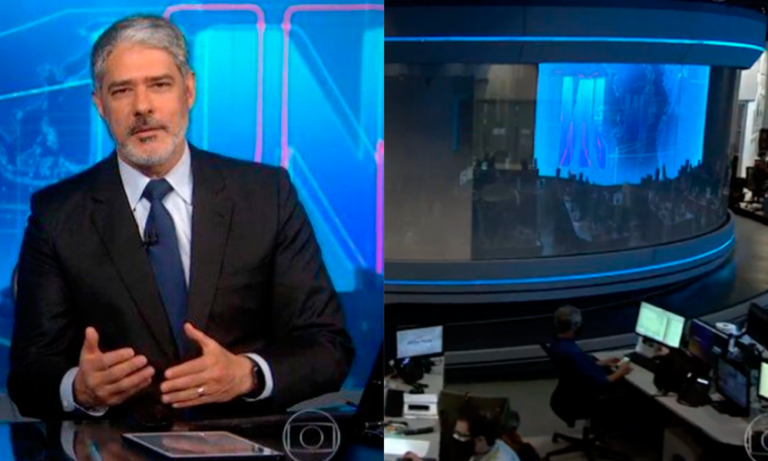 Globo é atingida por falha técnica e Jornal Nacional entra no ar antes da hora