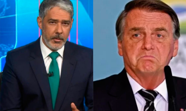 William Bonner solta o verbo contra Bolsonaro por falas antidemocráticas: “Golpista”