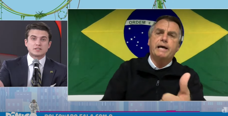 Bolsonaro se irrita na Jovem Pan e dá chilique com pergunta de André Marinho: “Não vou aceitar”