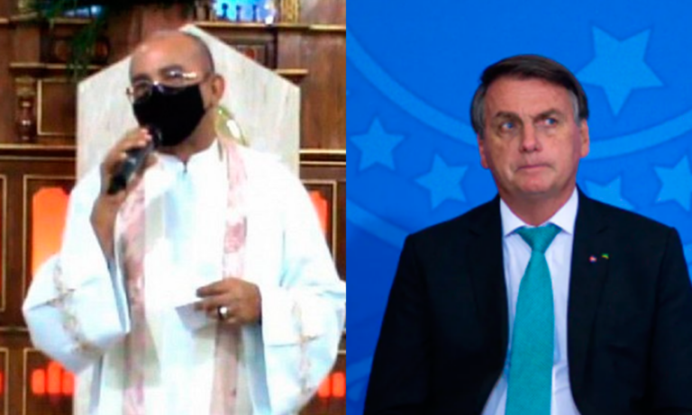 Padre detona governo Bolsonaro em missa: “Corja miserável que está sangrando nosso país”