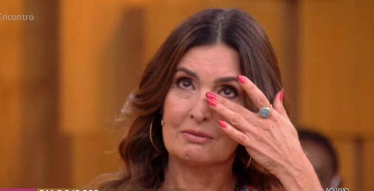 Fátima Bernardes cai no choro ao vivo na Globo e faz desabafo: “Não sei o porquê”
