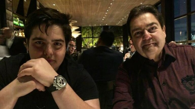 Filho de Faustão surge irreconhecível em viagem após perder mais de 50 quilos; veja