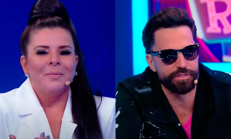Mara Maravilha recebe cantada de Latino no Ratinho e fica sem reação: “Gostosa”