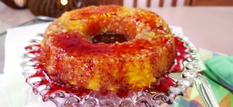 Receita de Bolo de sagu da Ana Maria Braga no Mais Você, 11/11/2021
