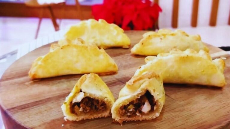 Receita de Empanada com Massa de Ricota da Ana Maria Braga no Mais Você, 29/11/2021