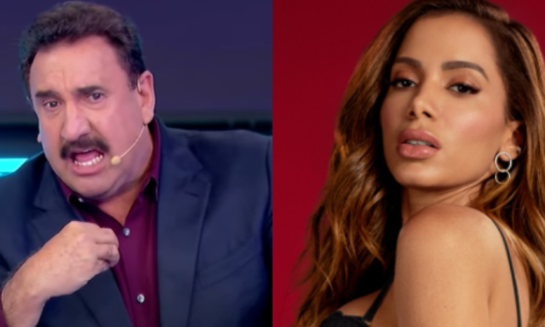 Ratinho detona Anitta no SBT e critica tatuagem íntima: “Uma nojeira”