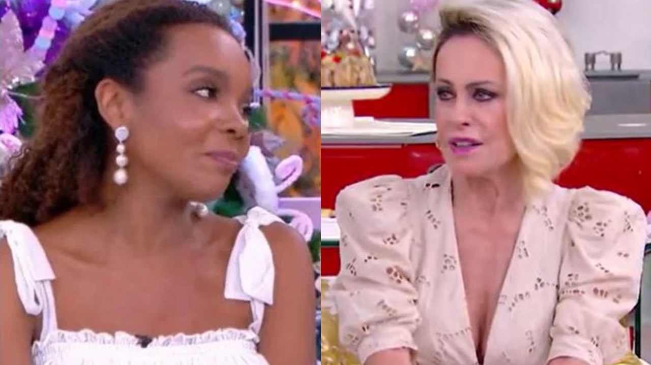 Thelma é constrangida Ana Maria Braga