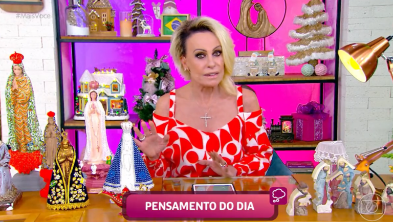 Ana Maria Braga dá o que falar com pensamento do dia polêmico: “C*gam em você”