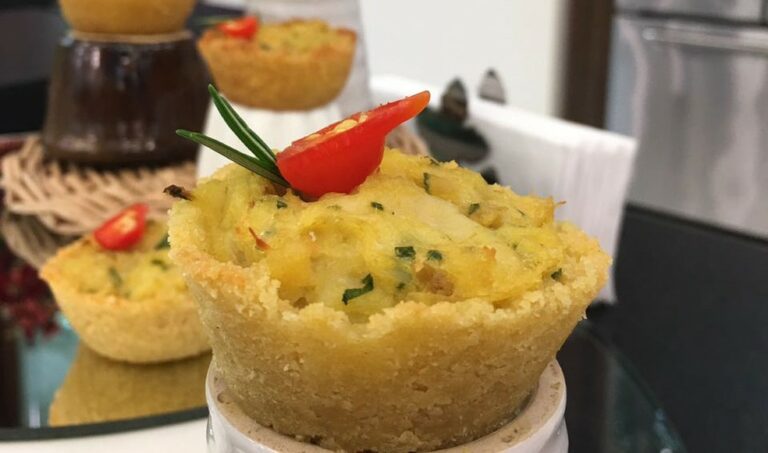 Receita de Cestinha de Bacalhau da Ana Maria Braga no Mais Você, 13/12/2021