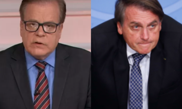 Chico Pinheiro detona Bolsonaro e ministro da Saúde na Globo: “Bandidos da internet”