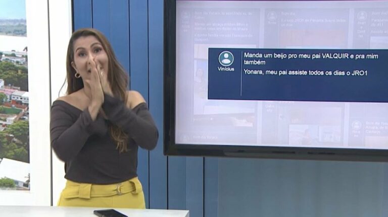Jornalista da Globo se atrapalha e comete gafe ao vivo: “Beijo para seu pau”