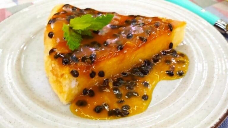 Receita de Bolo de Maracujá sem Glúten da Ana Maria Braga no Mais Você, 06/12/2021