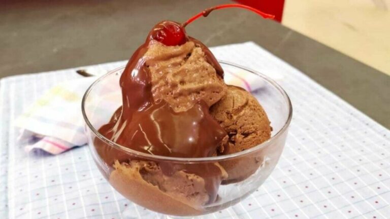 Receita de Sorvete de Merengue e Chocolate da Ana Maria Braga no Mais Você, 07/12/2021