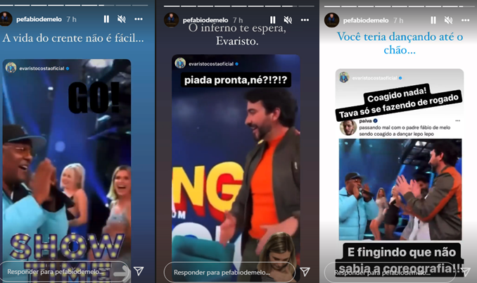 Stories padre Fábio de Melo