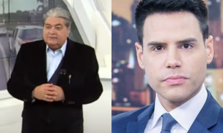 Datena quase tem entrevistado ‘roubado’ pela Record e cutuca Bacci: “Desculpa aí”
