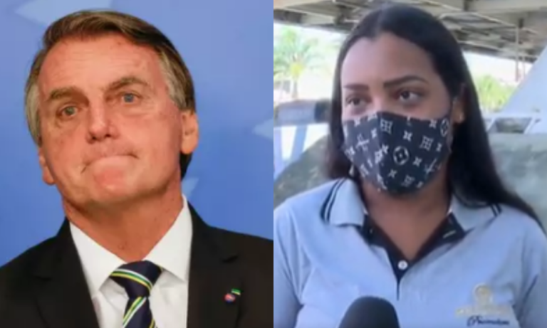 Entrevistada pede saída de Bolsonaro ao vivo na Globo e surpreende repórter: “Não sou a favor”