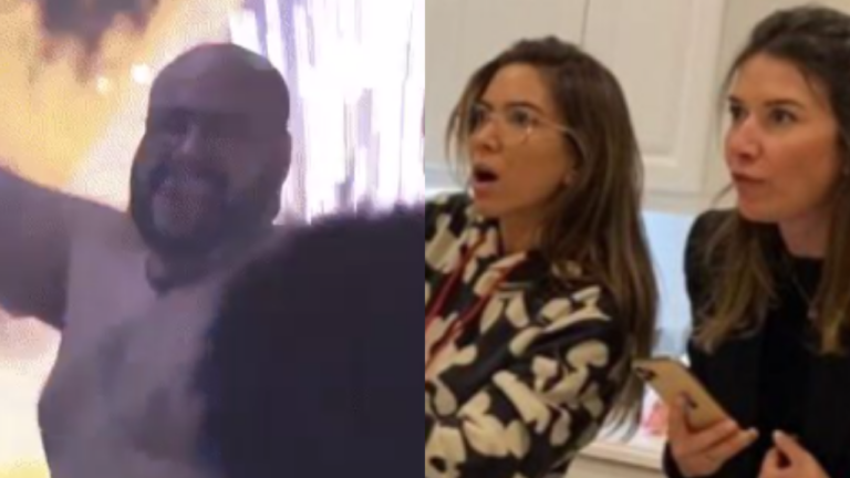 Rebeca e Patricia Abravanel ficam em choque com strip de Tiago Abravanel no BBB22