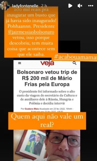 Comentário Fontenelle contra Mário Frias